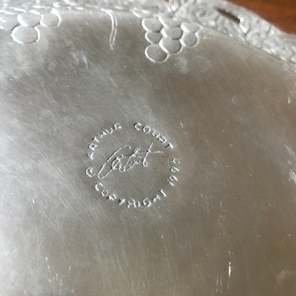 Arthur Court Designs Grapevine Oval serving piece - Picture 2 of 4